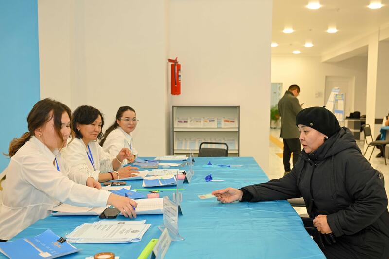 Аким области отдал свой голос на выборах