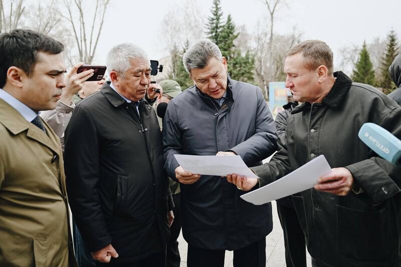 В Петропавле начался второй этап реконструкции главной улицы города