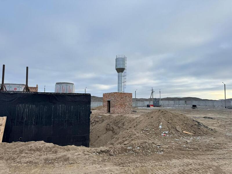 В Абайском районе ведутся работы по реконструкции водопроводных сетей