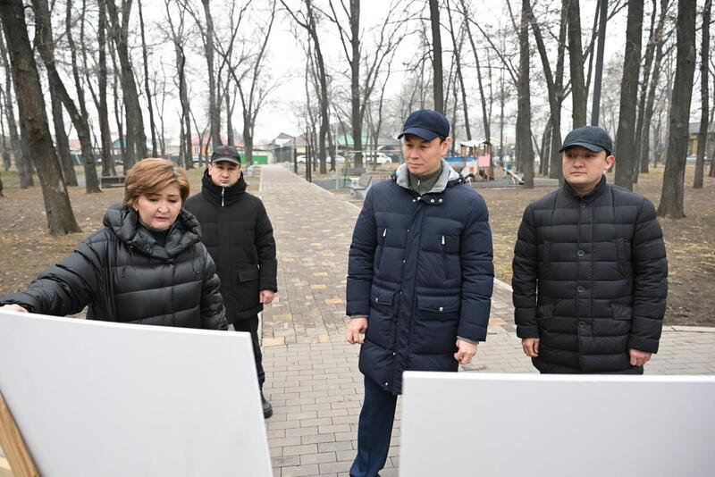 Аким Алматы в ходе рабочего объезда посетил объекты Жетысуского района