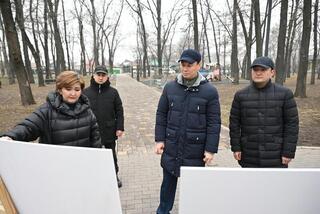 Аким Алматы в ходе рабочего объезда посетил объекты Жетысуского района