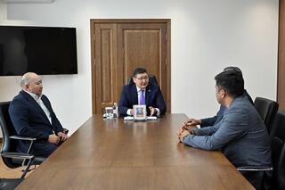 Аким области встретился с председателем партии «Ак жол»