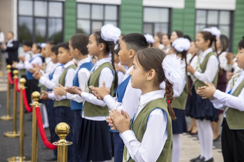 Две новые школы открылись в Алматинской области