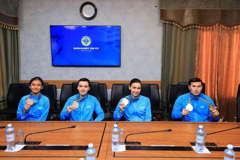 Спортсменов Карагандинской области наградили за достижения на Сурдлимпиаде