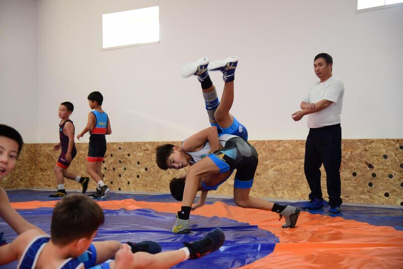 В селе К. Нокина в пригороде Актобе открылся новый спортивный комплекс