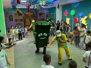 «Мы – за чистый город»: тематическую игру с аниматорами провели для детей в столице