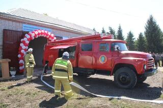 В селе Михайличенково Бородулихинского района открыт пожарный пост