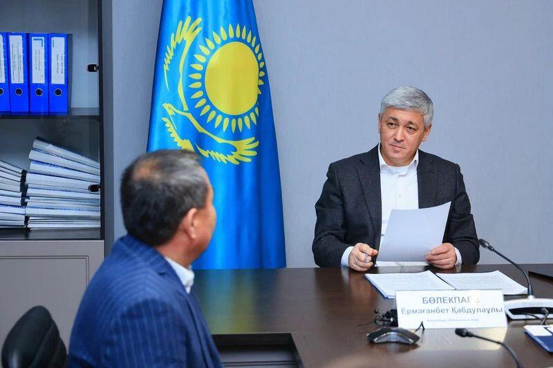 Ермаганбет Булекпаев провёл приём по личным вопросам