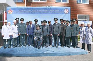 В Бурабайском районе открылся реабилитационный центр для военнослужащих Вооруженных сил