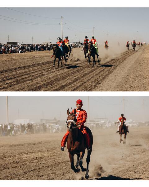 В Атырау прошли республиканские конные состязания