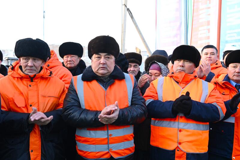 В Казалинском районе введён в эксплуатацию мост через железную дорогу