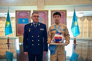 В Национальном университете обороны РК поощрили воспитанников команды «Ұлт қорғау»