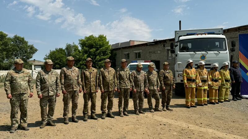 В Казахстане открылось 201-е добровольное противопожарное формирование «Ауыл құтқарушылары»