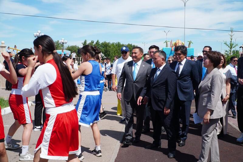 В Кокшетау обновили набережную озера Копа