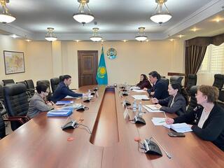Встреча с Исполнительным директором Регионального экологического центра Центральной Азии
