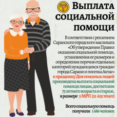 Выплата социальной помощи