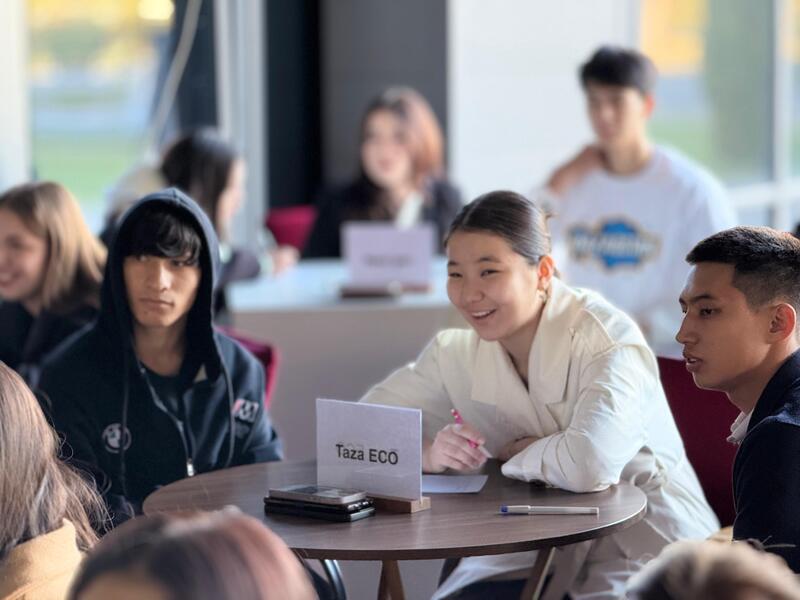 В рамках экологической акции «Таза Қазақстан» состоялась интеллектуальная игра «ECO QUIZ»