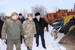 ПОЕЗДКА АКИМА ОБЛАСТИ НАЧАЛАСЬ С СЕЛА БИРЛИК