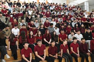 «Закон и порядок»: учащимся столичного колледжа напомнили об ответственности за совершение правонарушений