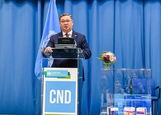 Министр иностранных дел Казахстана принял участие в Сегменте высокого уровня 67-й сессии Комиссии ООН по наркотическим средствам