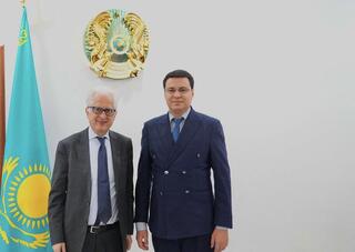 Встреча с Координатором Министерства иностранных дел и международного сотрудничества Итальянской Республики по Центральной Азии, Чрезвычайным и Полномочным Министром