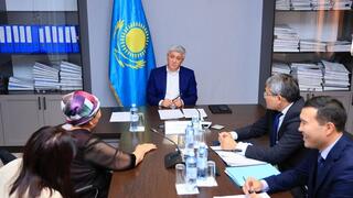 Ермаганбет Булекпаев провёл приём по личным вопросам