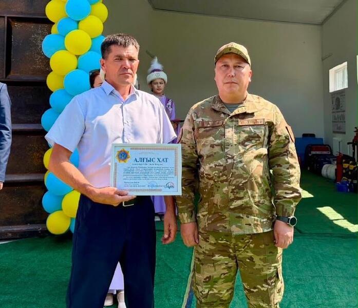 В Казахстане открылось 224-ое добровольное противопожарное формирование «Ауыл құтқарушылары»