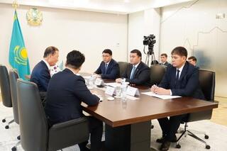 Н. КУШЕРОВ ВСТРЕТИЛСЯ С ПОСЛОМ РЕСПУБЛИКИ КОРЕЯ