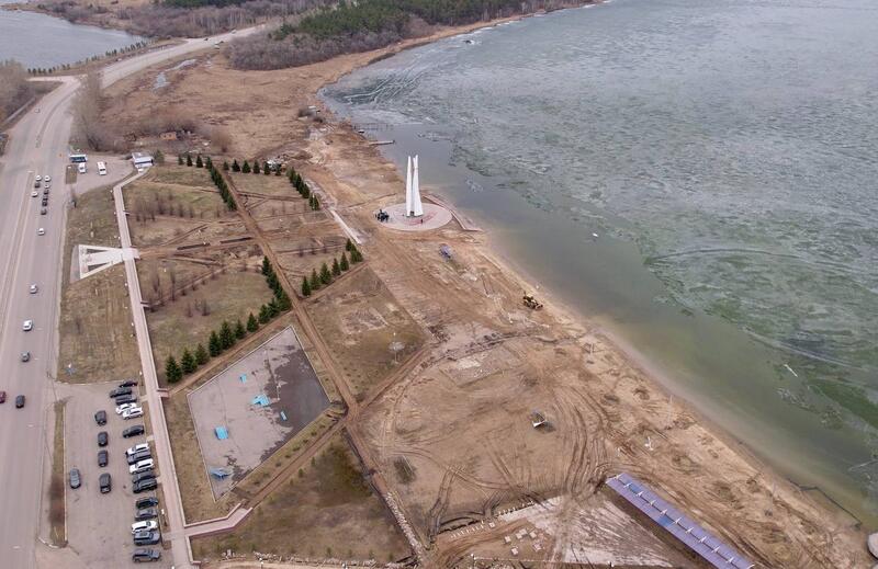 В Петропавле начался второй этап реконструкции главной улицы города