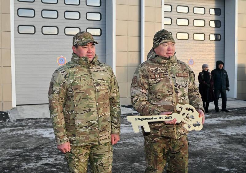 В Петропавловске открыли пожарное депо