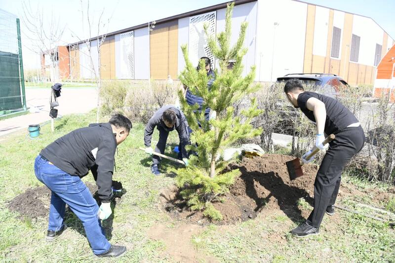 Спортсмены Астаны поддержали экоакцию «Таза Қазақстан»