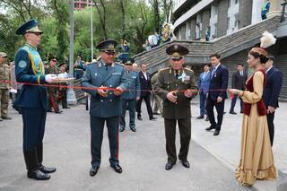 В Алматы Министерство обороны презентовало музей военной техники под открытым небом