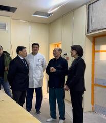 СТРОИТЕЛЬСТВО УНИКАЛЬНОЙ ГИБРИДНОЙ ОПЕРАЦИОННОЙ НА БАЗЕ ЦЕНТРА НЕЙРОХИРУРГИИ ЗАВЕРШАЕТСЯ В АСТАНЕ