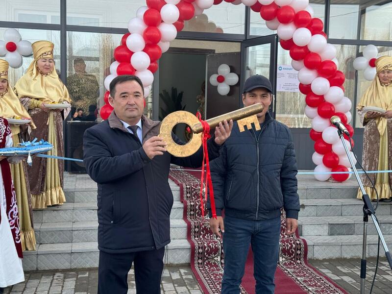 В селе Колбастау Жуалынского района открылся новый Дом культуры