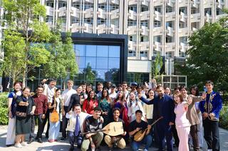 «Welcome to Kazakhstan!»: иностранные студенты Satbayev University познакомились с казахской культурой