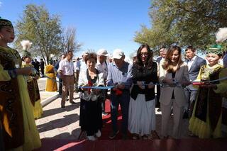 В Бейнеу впервые открылся реабилитационный центр для детей с ограниченными возможностями