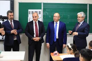 Вице-министр просвещения Казахстана встретился с заместителем министра национального образования Турции