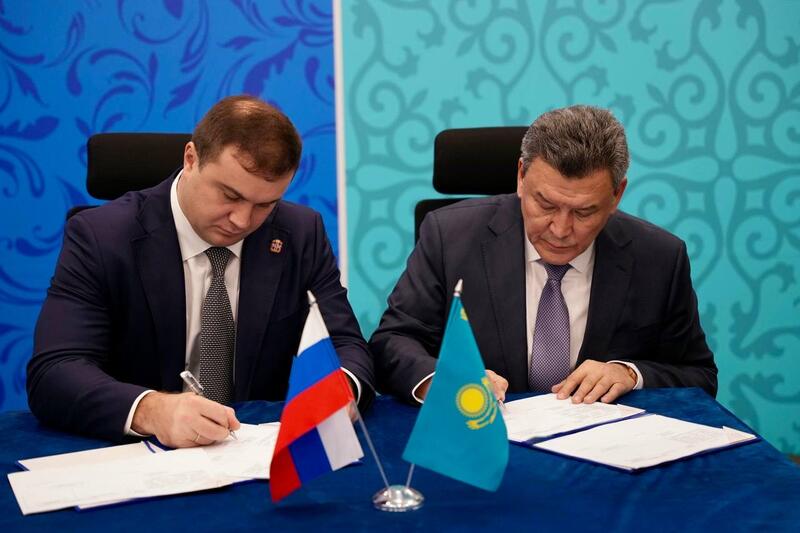 XXI Форум Казахстан–Россия: СКО и Омская область закрепили сотрудничество на 2025–2028 годы
