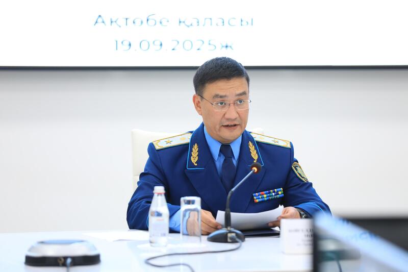 Асхат Шахаров принял участие в заседании Координационного совета прокуратуры Актюбинской области