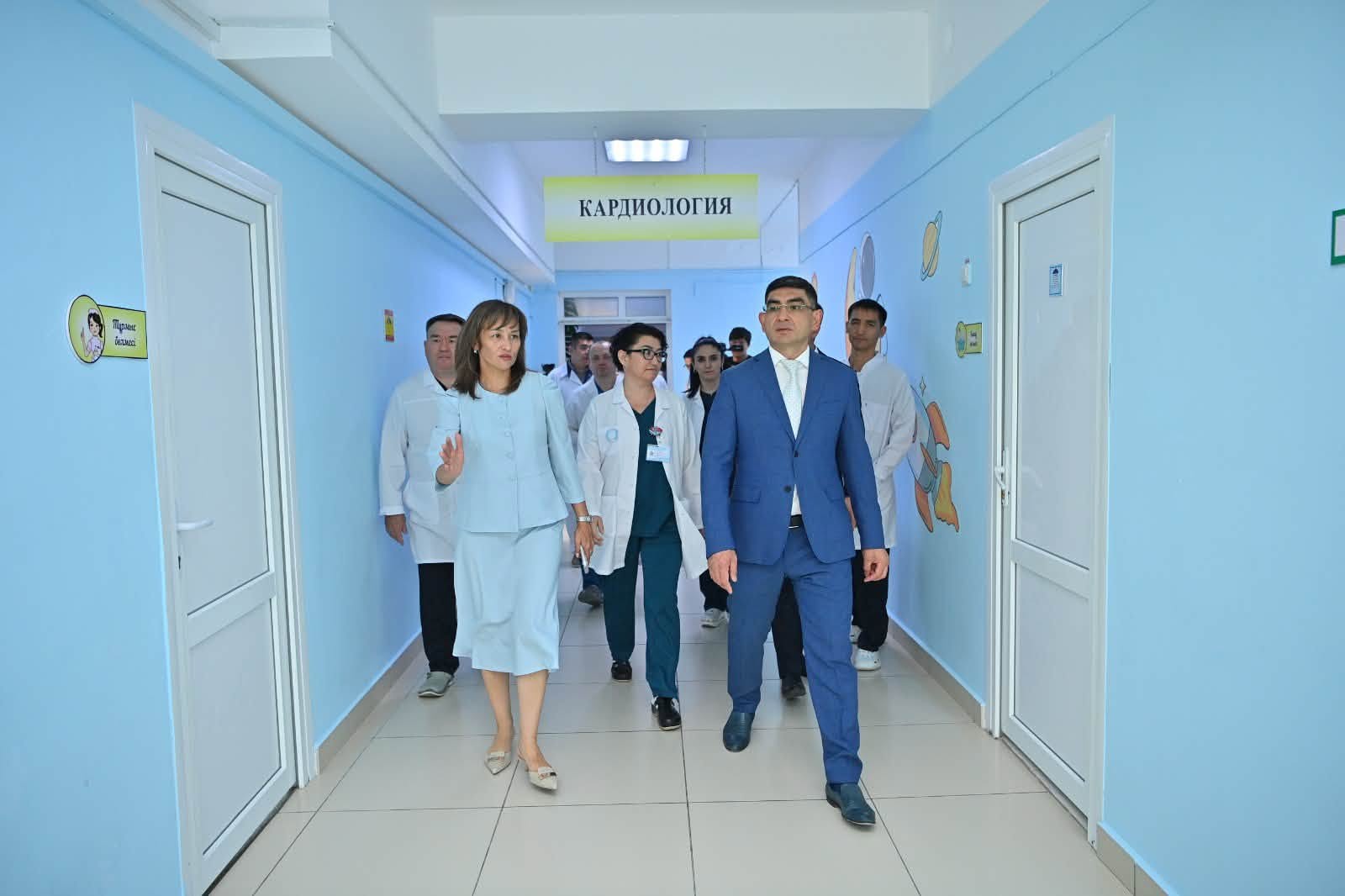 САУ ЖҮРЕК — САУ БАЛА: ТҮРКІСТАНДА ӨҢІРЛІК БАЛАЛАР КАРДИОХИРУРГИЯЛЫҚ ОРТАЛЫҒЫ АШЫЛДЫ