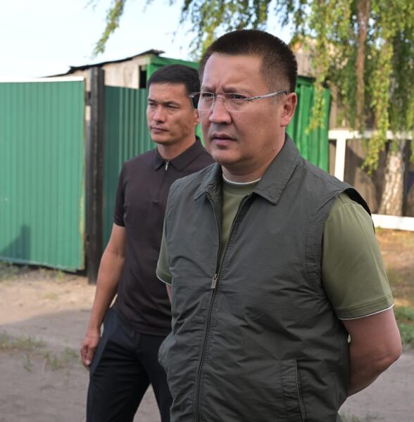 Аким Павлодарской области Асаин Байханов посетил Урлютюбское учреждение по охране лесов и животного мира в Железинском районе и Максимо-Горьковское учреждение по охране лесов и животного мира в районе Тереңкөл