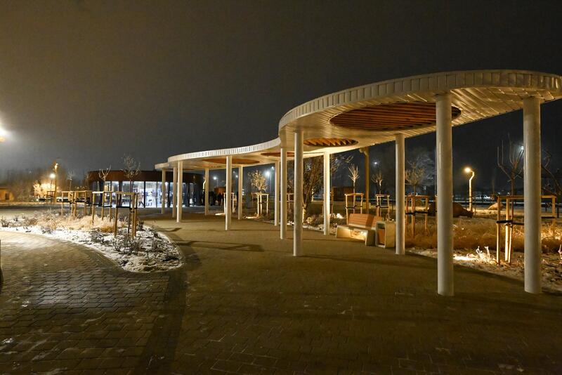 Глава региона ознакомился с ходом реконструкции Президентского парка