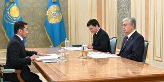 Глава государства принял министра цифрового развития, инноваций и аэрокосмической промышленности Жаслана Мадиева