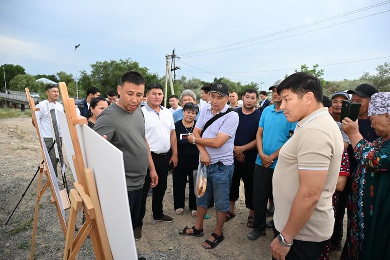 Ернат Бәзіл: в дачном массиве «Мерекелік» будет проложено более 30 километров газовых сетей