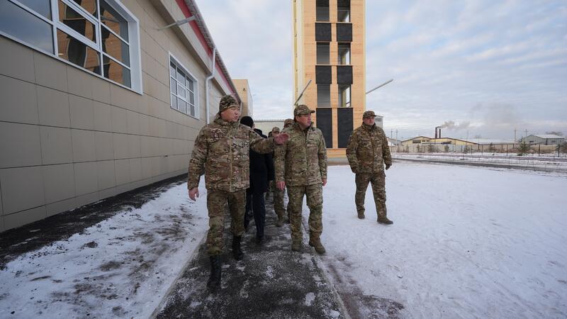 Глава МЧС открыл новую пожарную часть в Северо-Казахстанской области