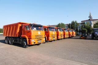 Автопарк филиала «Казводхоза» в Жамбылской области пополнился современной техникой