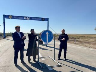 В Акмолинской области открыт автомобильный мост через реку Есиль
