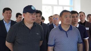 Канат Бозумбаев проинспектировал строительство домов и ремонт социальных объектов в Акмолинской области