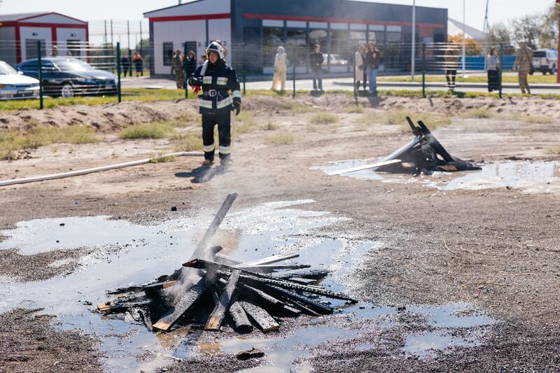 Пресс-тур в Махамбетском универсальном спасательном подразделении