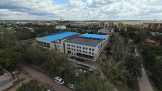 Аким области раскритиковал темпы строительства Дворца спорта в Щучинске